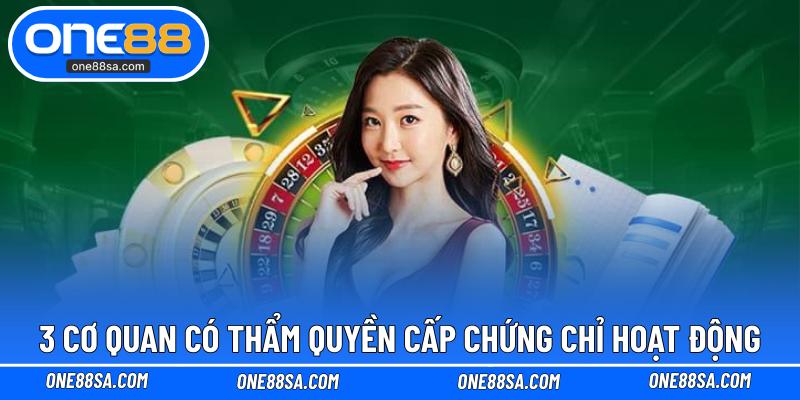 3 cơ quan có thẩm quyền cấp chứng chỉ hoạt động